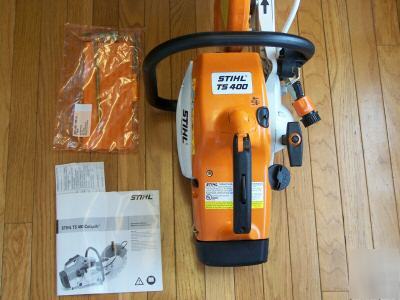 Stihl TS400 ts 400 concrete hand held saw 14