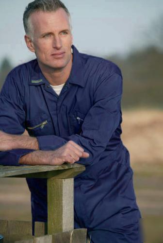 Super champion 355 boiler suit navy 36