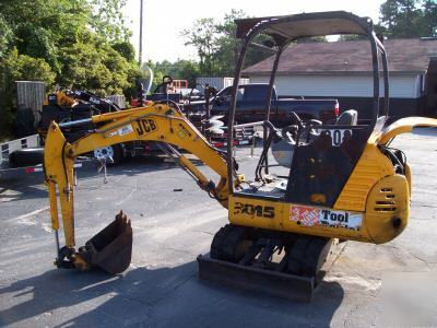 Jcb 8015 mini excavator, 297 hours, complete package