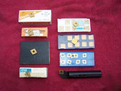 320 carbide cutting edges with boring bar, carboloy etc