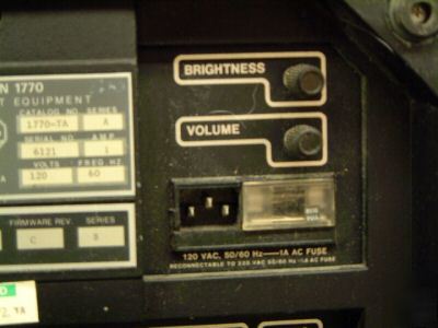 Allen bradley 1770-ta industrial terminal w/keyboard