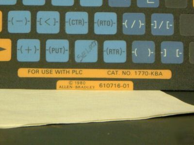 Allen bradley 1770-ta industrial terminal w/keyboard