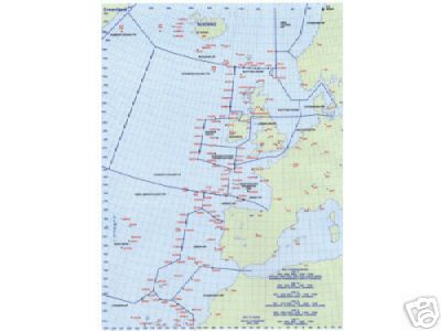 Atlantic way point chart
