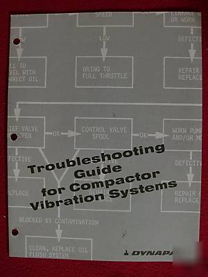 Dynapac vibratory compactor troubleshooting guide
