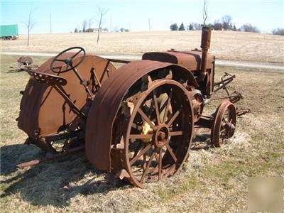 John deere d unstyled 1928 full steel antique tractor