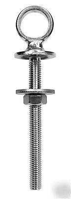 M6 x 30MM eye bolt A4 316 stainless steel PK2 eyebolt