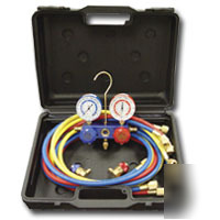 Mastercool dual 134A / r-12 aluminum gauge set MSC98661