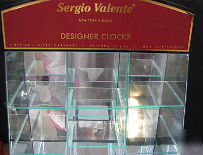 Miniature clock display cabinet 