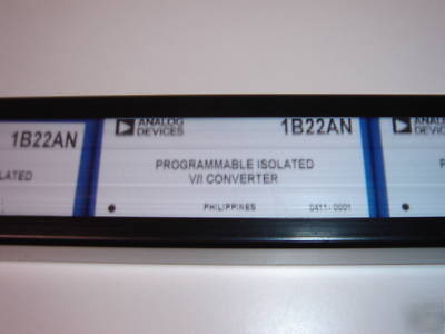 New analog devices 1B22AN isolated voltage-to-current 