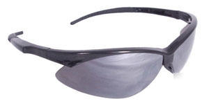 Radian apocalypse silver mirror sunglasses w/ neck cord