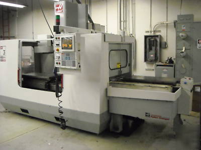 2000 haas vf-3 automatic pallet changer 15K rpm spindle