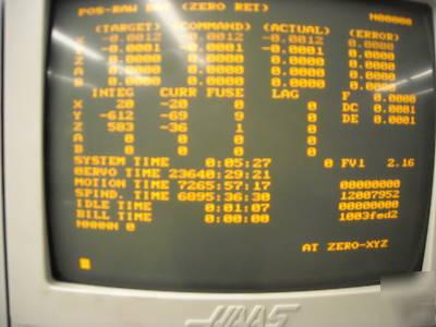 2000 haas vf-3 automatic pallet changer 15K rpm spindle