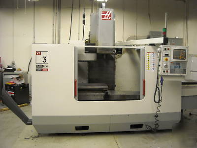 2000 haas vf-3 automatic pallet changer 15K rpm spindle