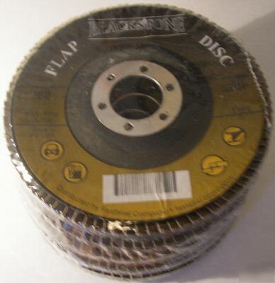 4-1/2 x 7/8 60 grit t-29 abrasive flap wheel lot of 5