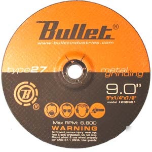 Abrasive metal grinding wheel 9