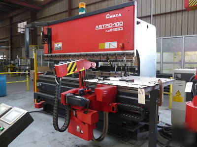 Amada astro 100 robotic press brake cell