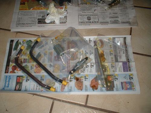 Ashcroft test pump 1327BG w/ all gauges accessories