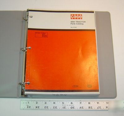 Case parts book - 4894 tractor - 1984