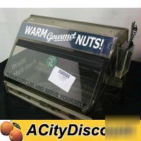 Commercial c/t peanut / nut / snack warmer merchandiser
