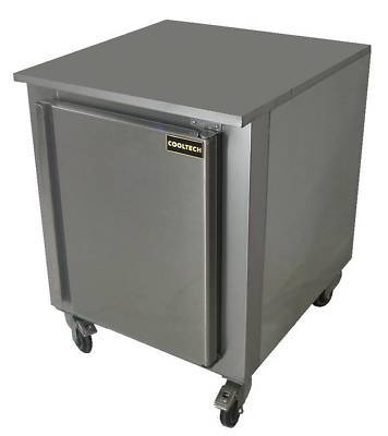 Cooltech 1-door low boy worktop refrigerator 27