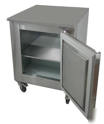 Cooltech 1-door low boy worktop refrigerator 27