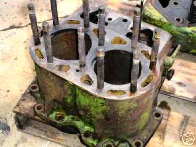 John deere r diesel cylinder block