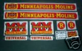 Minneapolis-moline r tractor mylar decal