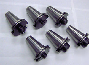 New 6 lyndex CAT50 stub end mill holders kit+pull studs