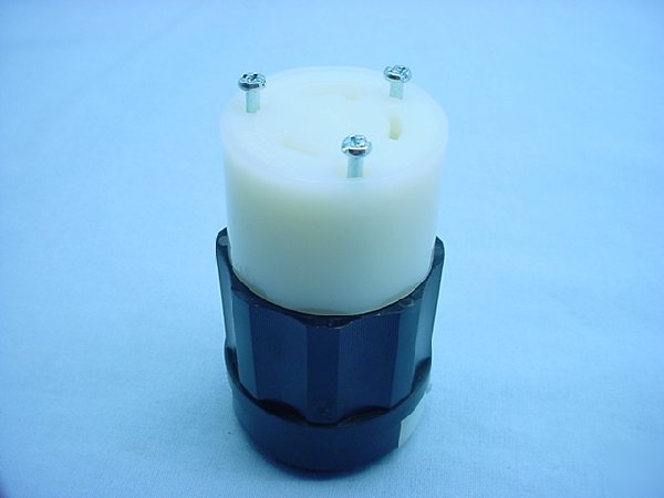 New leviton L6-30 locking connector twist lock 30A 250V