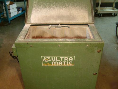 Nice ultramatic portaburr 3 vibratory parts tumbler