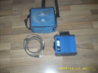 Pacific crest pdl 4335 430 - 450 mhz ,power cable, case