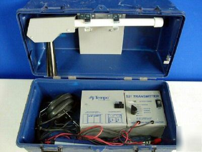 Tempo 521 wire and valve locator