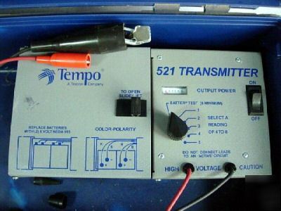 Tempo 521 wire and valve locator