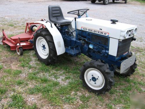 Tractor: misubishi satoh beaver iii