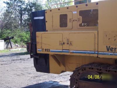 Vermeer T955 rock trencher