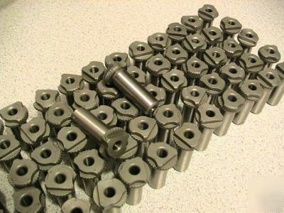 64 pc lot of drill bushings 1/2 o.d. no 