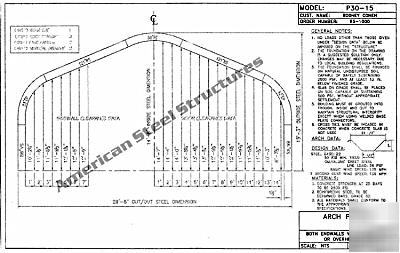 American steel buildings engineered plans & manuals p