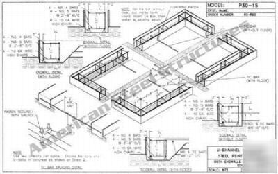 American steel buildings engineered plans & manuals p