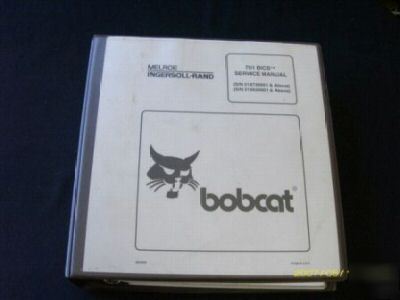 Bobcat 751 skidsteer loader service manual