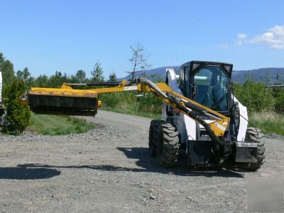 Boom mower for skid steer bobcat skidsteer 39