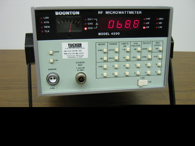 Boonton 4200 /01A/003 rf microwattmeter refurbished