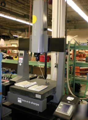 Brown & sharpe gage 2000 manual coordinate measuring ma