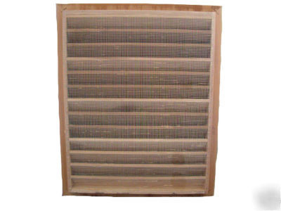 Cedar gable vent 24