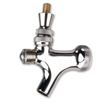 Chrome beer faucet self closing tap brew home spigot