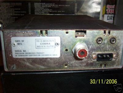 Cobra 25LTD classic peaked &tuned cb radio w/ two mic's