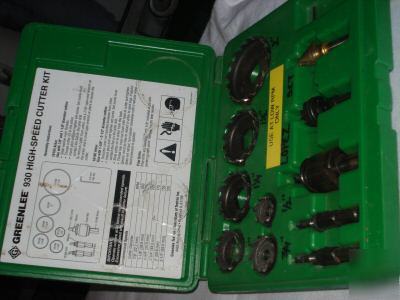 Greenlee high speed hole saw kit