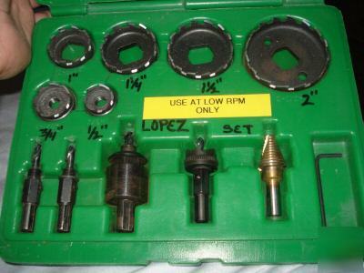 Greenlee high speed hole saw kit