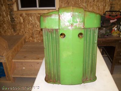 John deere model 520 front nose with grill screens