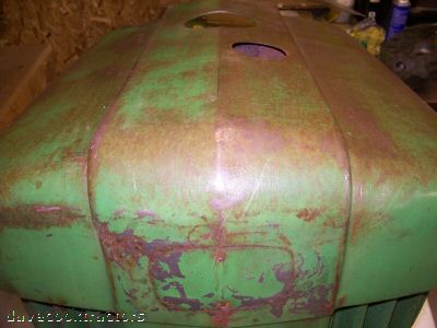 John deere model 520 front nose with grill screens