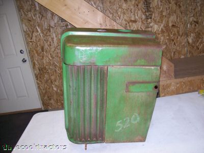 John deere model 520 front nose with grill screens